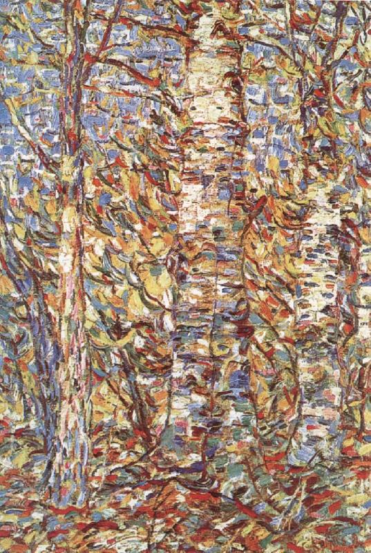 Birch wood, Christian Rohlfs